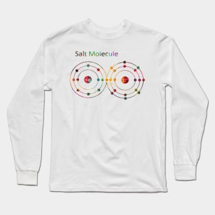 Salt Molecule Long Sleeve T-Shirt